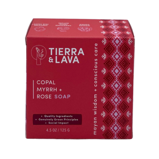 Jabon de Copal, Myrrh and Rose Soap