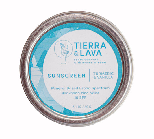 Turmeric & Vanilla Sunscreen SPF 15